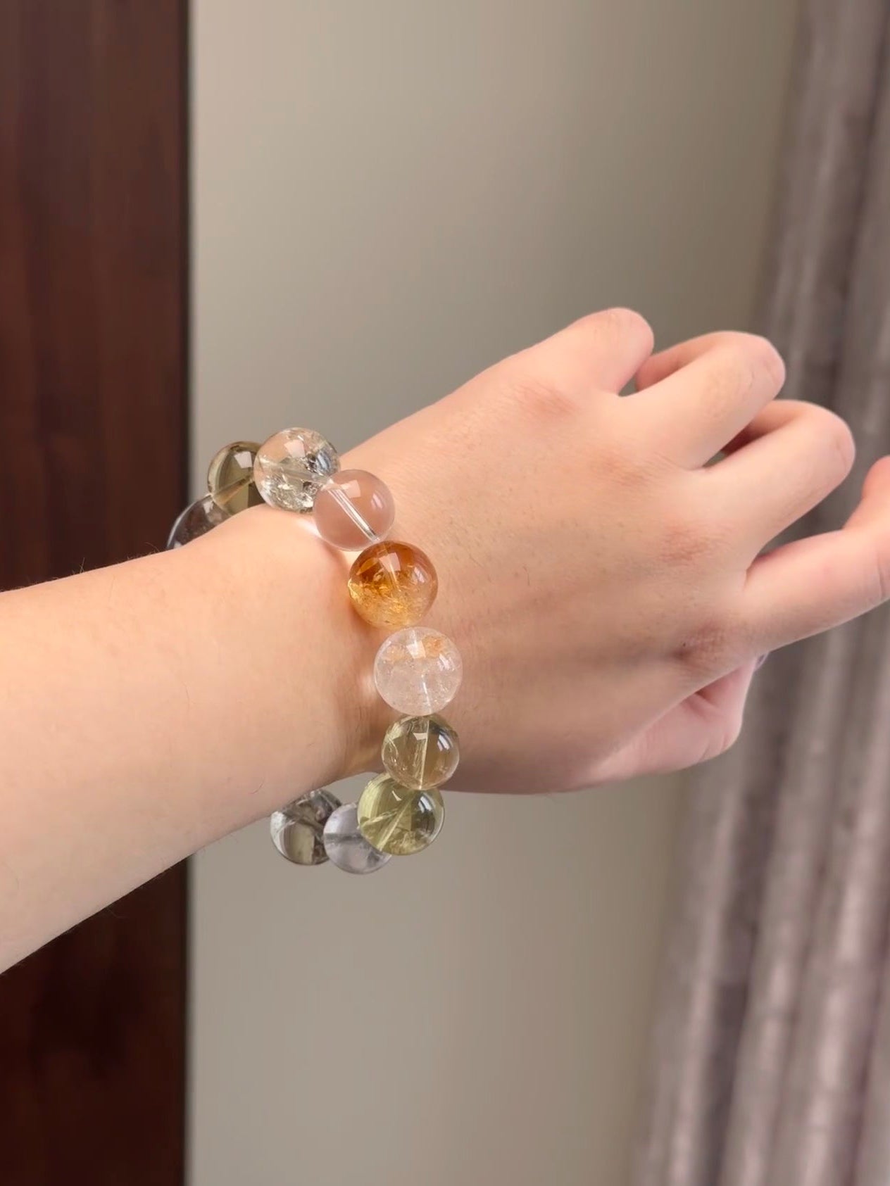 Jin Die Original Design Bracelet: Flow & Resonance - Multi-Gem Citrine Energy Bracelet