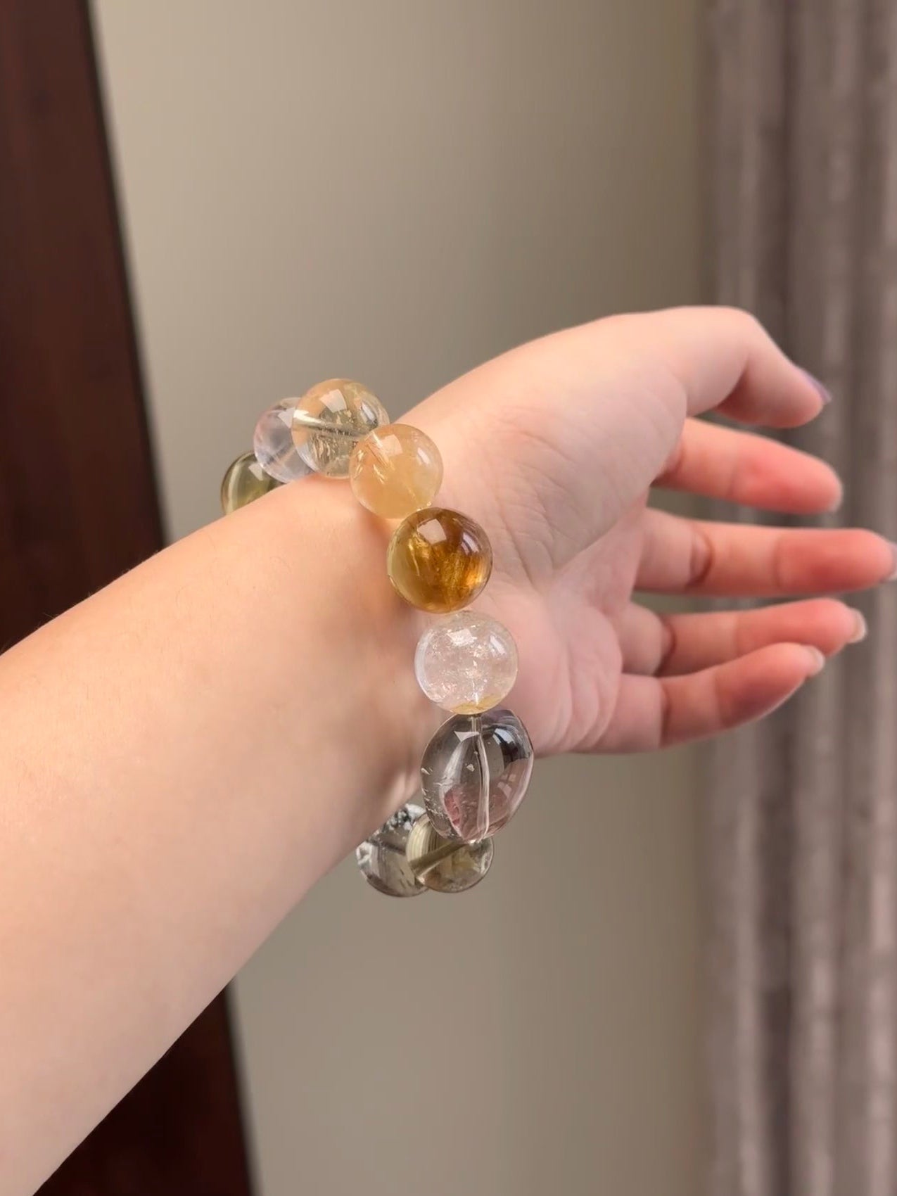 Jin Die Original Design Bracelet: Flow & Resonance - Multi-Gem Citrine Energy Bracelet